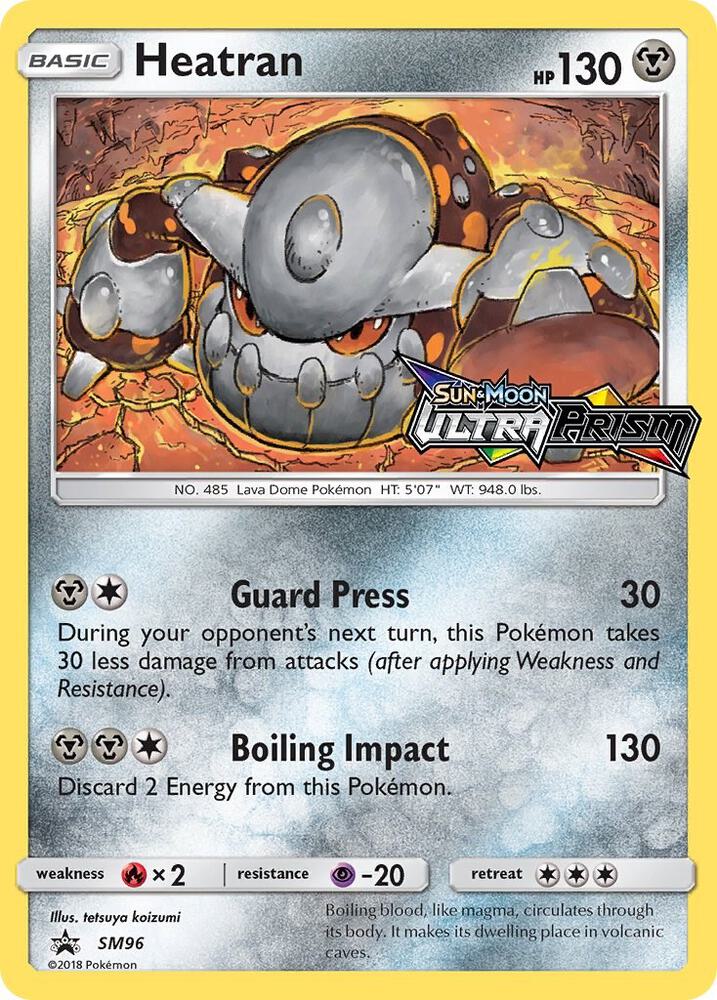 Heatran Prerelease SM96 (SM Promos)  - Holofoil | Good Games Adelaide SA