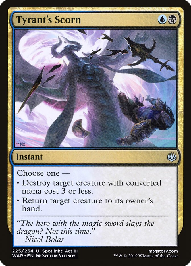 Tyrant's Scorn [War of the Spark] | Good Games Adelaide SA