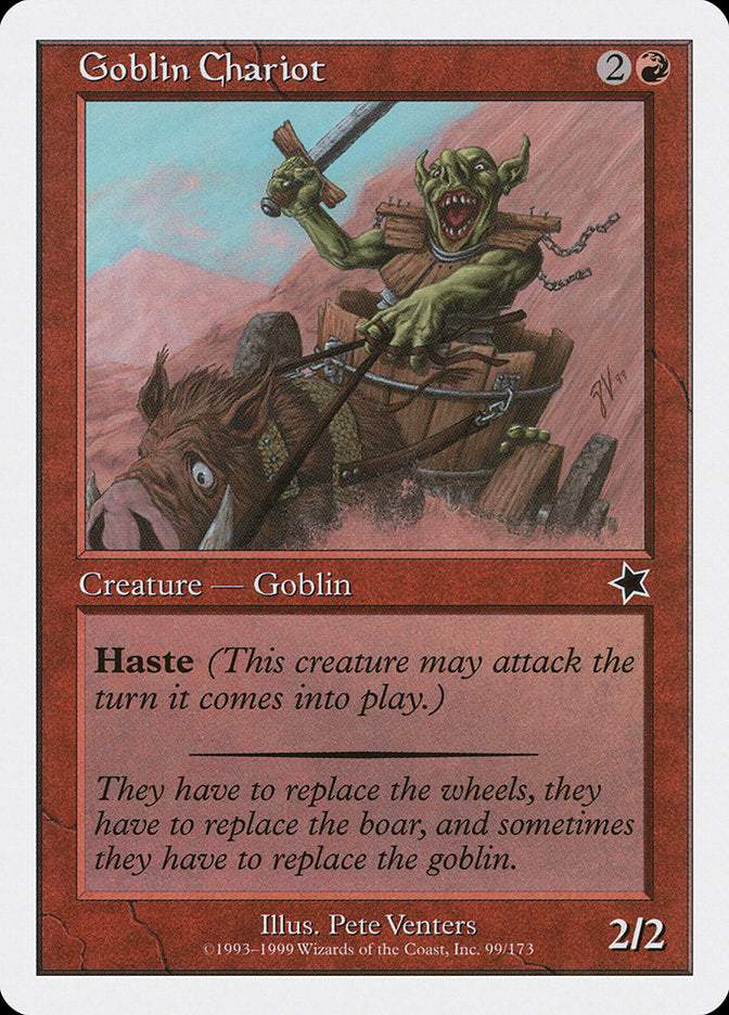 Goblin Chariot [Starter 1999] | Good Games Adelaide SA