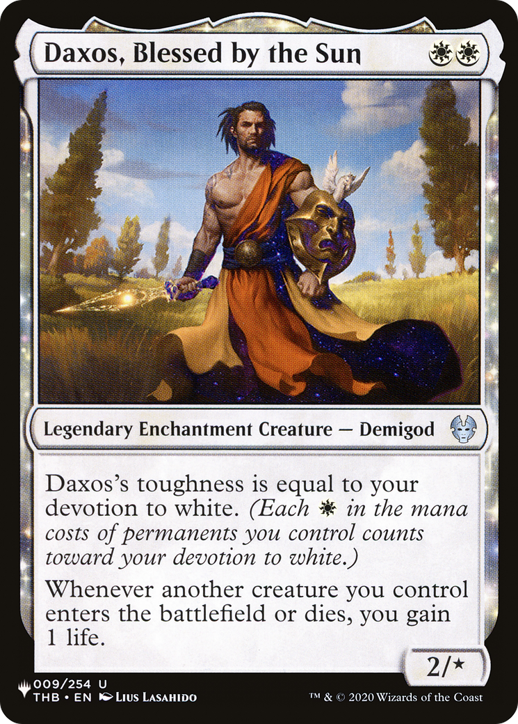 Daxos, Blessed by the Sun [The List Reprints] | Good Games Adelaide SA