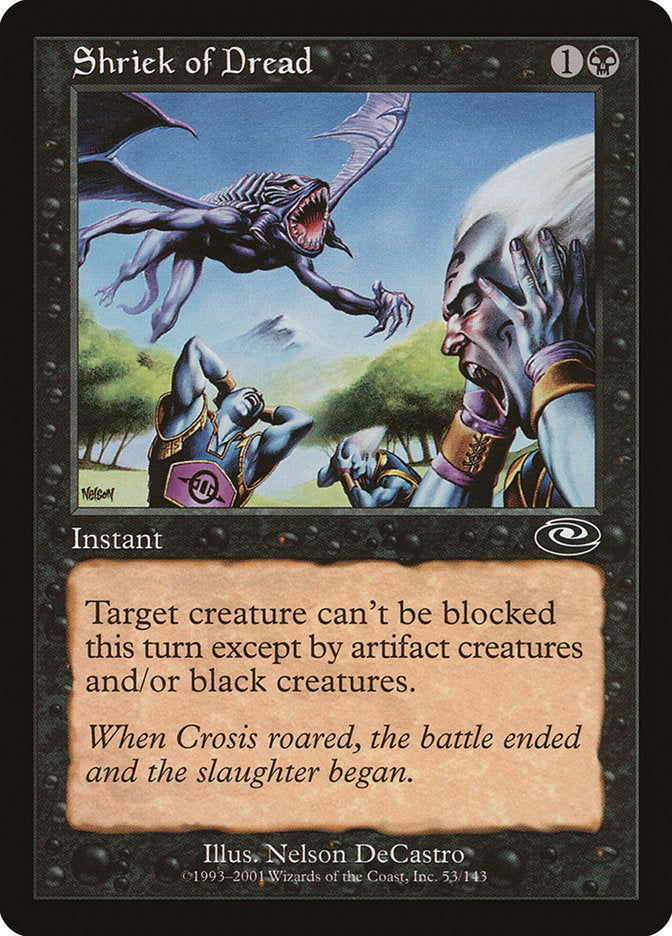 Shriek of Dread 53 (Planeshift)  - Foil | Good Games Adelaide SA