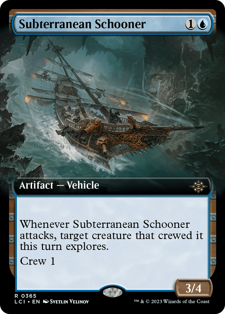 Subterranean Schooner (Extended Art) [The Lost Caverns of Ixalan] | Good Games Adelaide SA