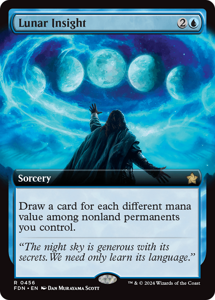 Lunar Insight (Extended Art) [Foundations] | Good Games Adelaide SA