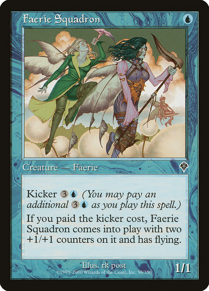 Faerie Squadron 58 (Invasion)  - Foil | Good Games Adelaide SA