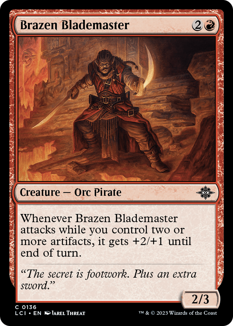 Brazen Blademaster [The Lost Caverns of Ixalan] | Good Games Adelaide SA