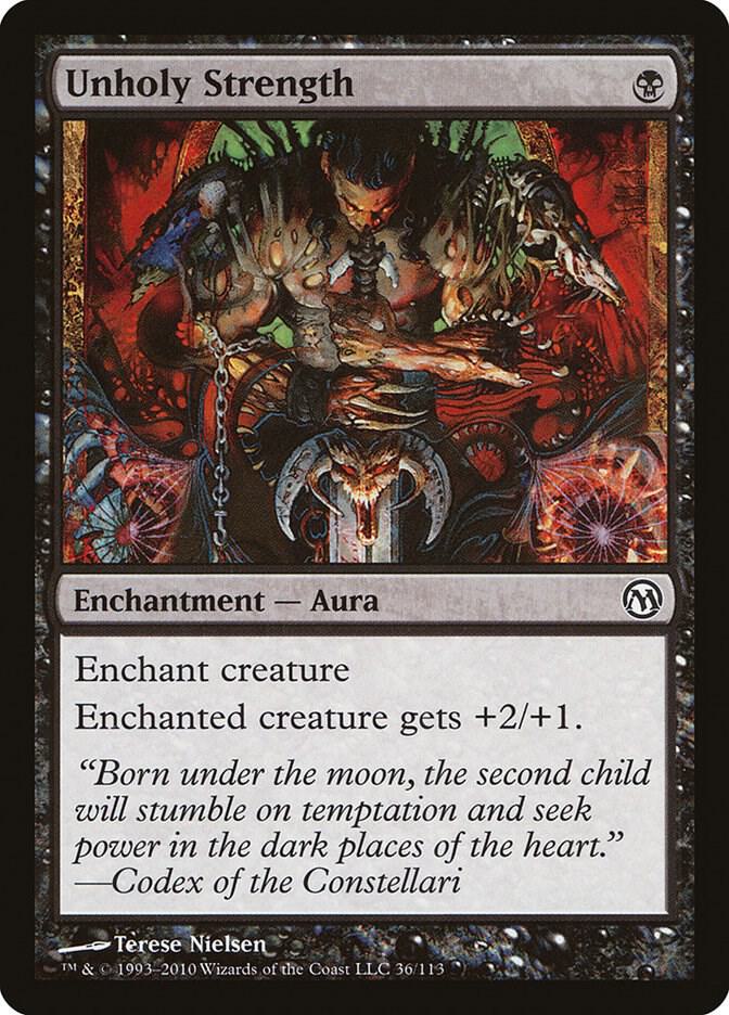 Unholy Strength 36 (Duels of the Planeswalkers)  | Good Games Adelaide SA
