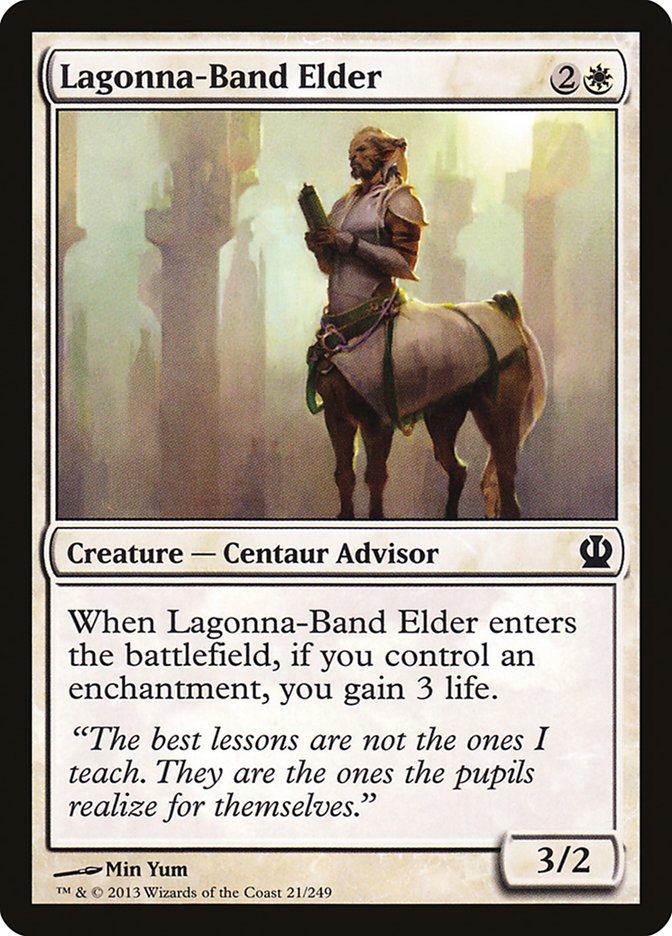 Lagonna-Band Elder 21 (Theros)  - Foil | Good Games Adelaide SA