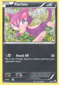 Purrloin 009/012 (McDonald's Promos 2012)  - Holofoil | Good Games Adelaide SA