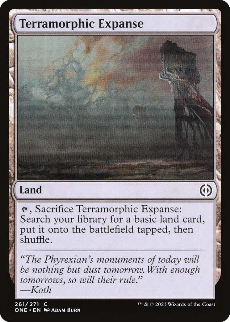 Terramorphic Expanse [Phyrexia: All Will Be One] | Good Games Adelaide SA