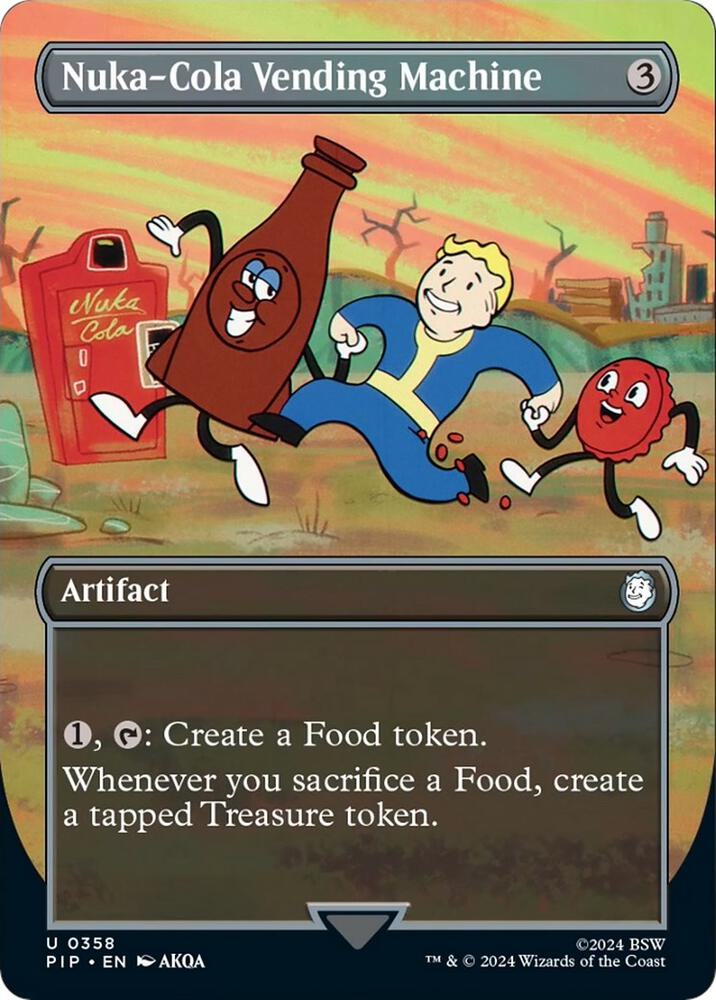 Nuka-Cola Vending Machine 358 (Universes Beyond: Fallout)  - Foil | Good Games Adelaide SA