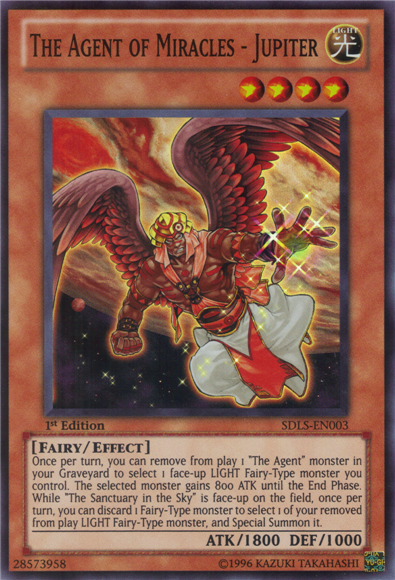 The Agent of Miracles - Jupiter [SDLS-EN003] Super Rare | Good Games Adelaide SA