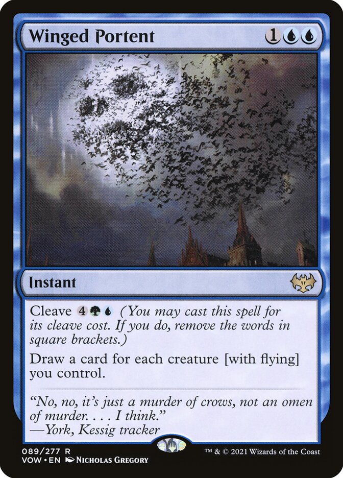 Winged Portent 89 (Innistrad: Crimson Vow)  | Good Games Adelaide SA