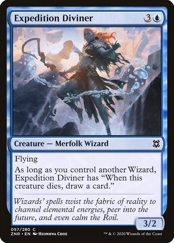 Expedition Diviner 57/280 (Zendikar Rising)  | Good Games Adelaide SA