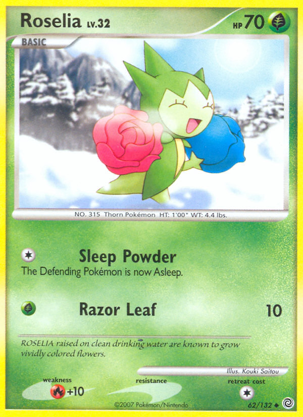 Roselia (62/132) [Diamond & Pearl: Secret Wonders] | Good Games Adelaide SA