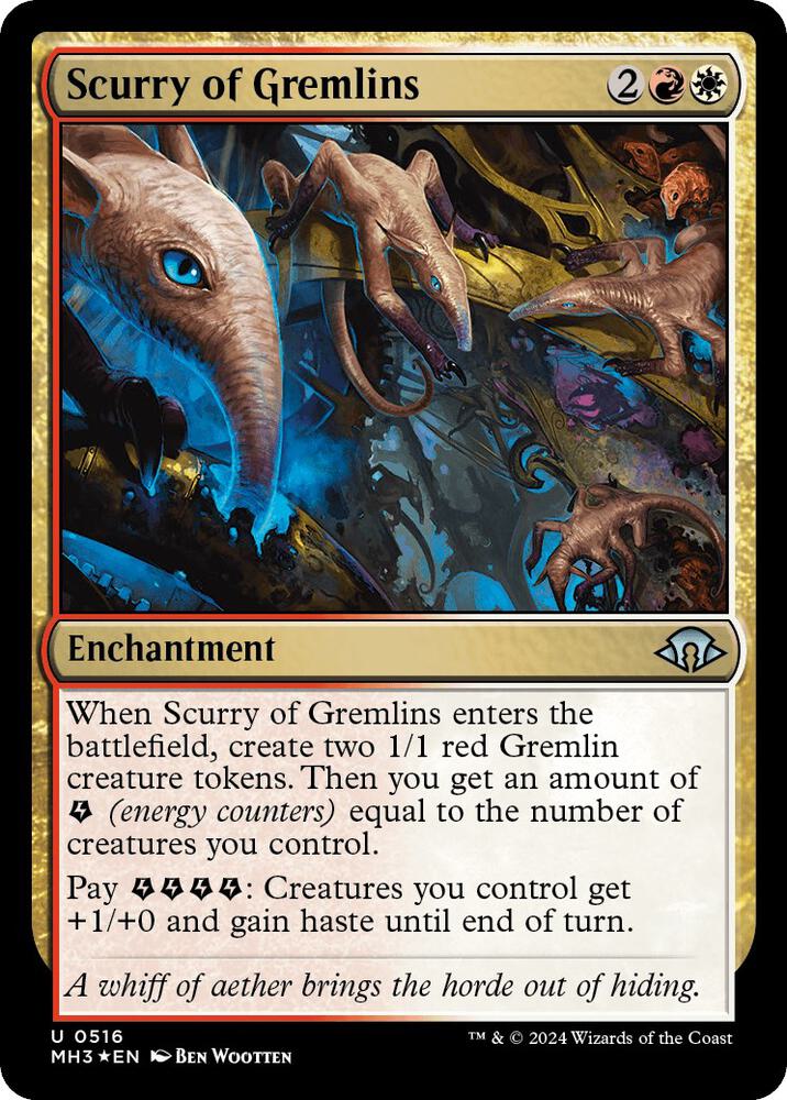 Scurry of Gremlins 516/319 (Modern Horizons 3)  - Ripple Foil | Good Games Adelaide SA