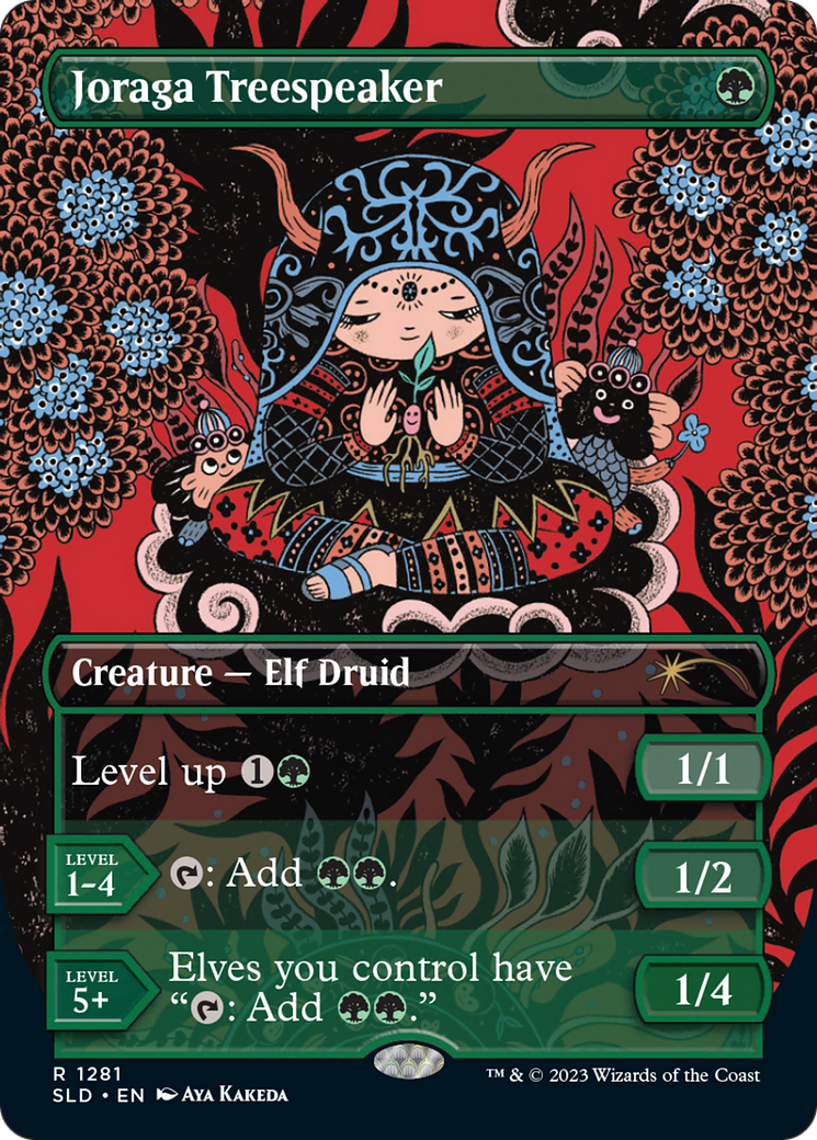 Joraga Treespeaker (Borderless) [Secret Lair Drop Series] | Good Games Adelaide SA
