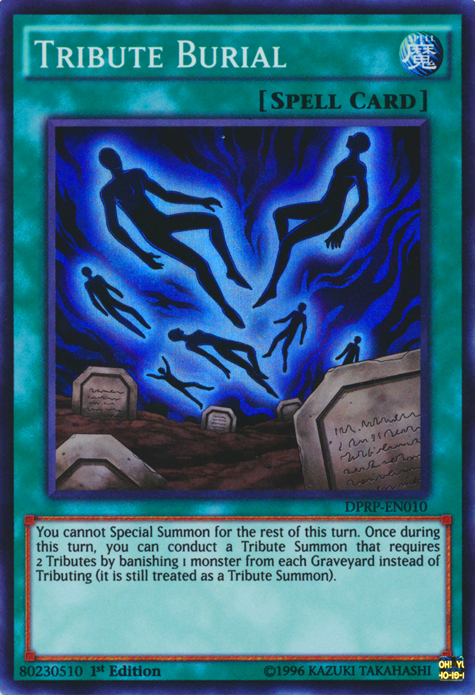 Tribute Burial [DPRP-EN010] Super Rare | Good Games Adelaide SA