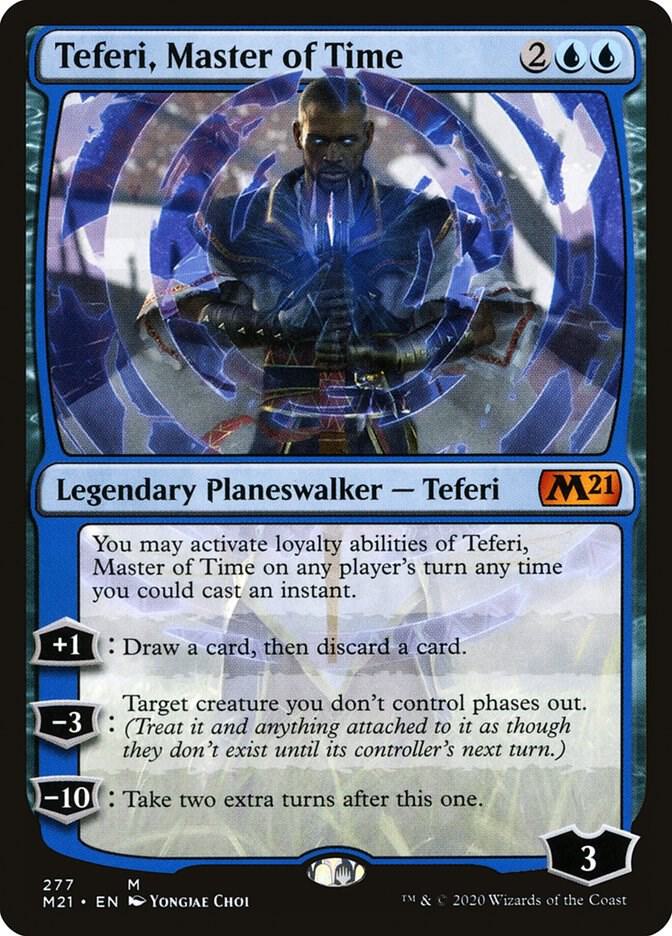Teferi, Master of Time 277 (Core Set 2021)  - Foil | Good Games Adelaide SA