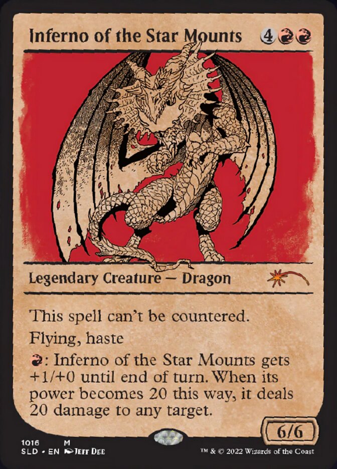 Inferno of the Star Mounts (Showcase) [Secret Lair Drop Series] | Good Games Adelaide SA