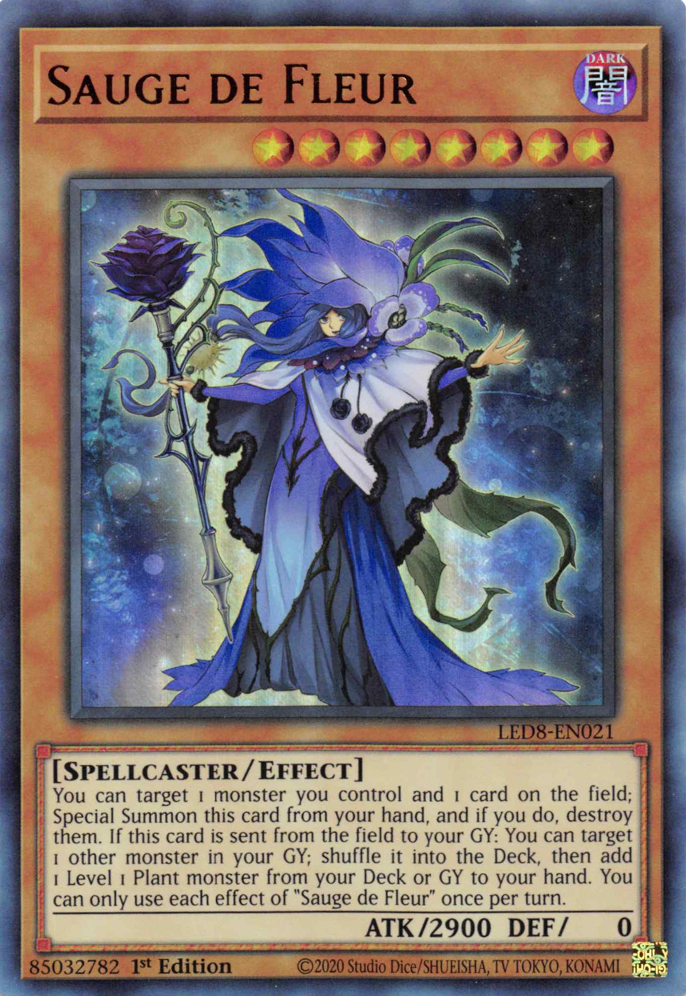 Sauge de Fleur [LED8-EN021] Ultra Rare | Good Games Adelaide SA