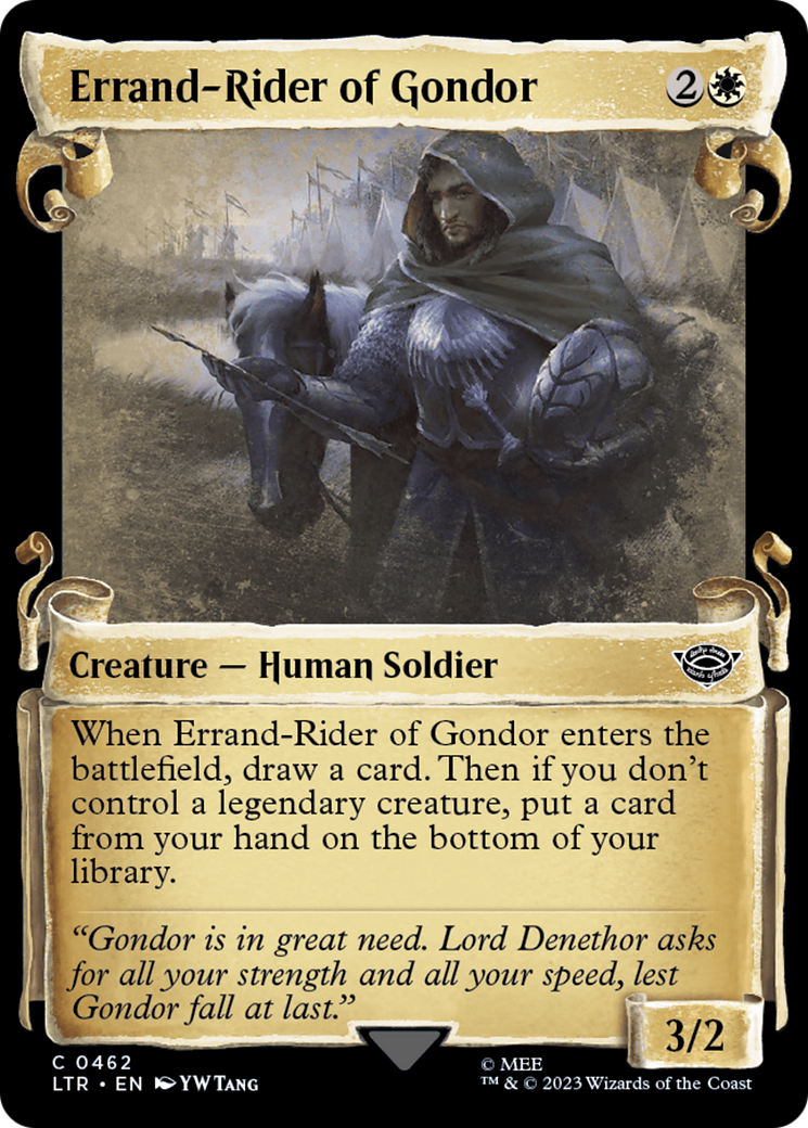 Errand-Rider of Gondor [The Lord of the Rings: Tales of Middle-Earth Showcase Scrolls] | Good Games Adelaide SA