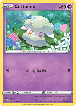 Cottonee (075/185) [Sword & Shield: Vivid Voltage] | Good Games Adelaide SA