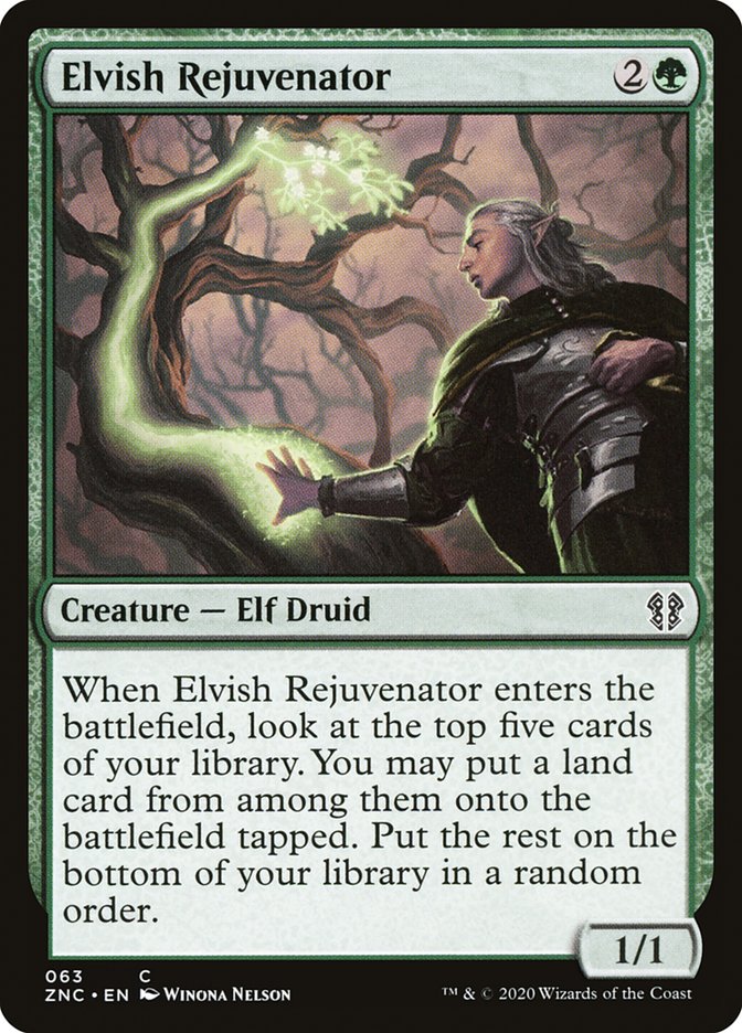 Elvish Rejuvenator [Zendikar Rising Commander] | Good Games Adelaide SA