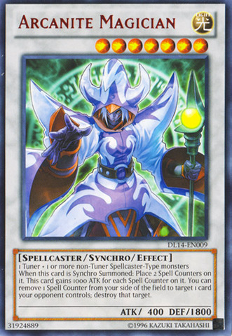 Arcanite Magician (Red) [DL14-EN009] Rare | Good Games Adelaide SA