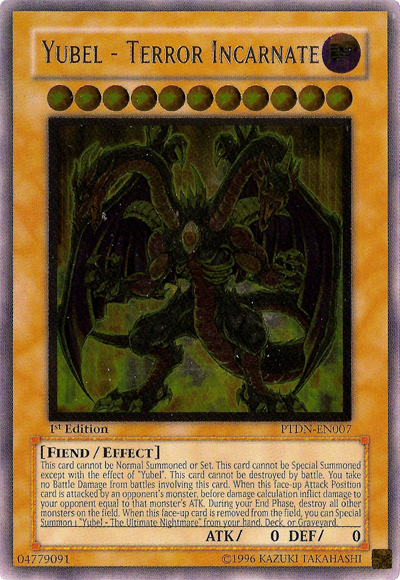 Yubel - Terror Incarnate [PTDN-EN007] Ultimate Rare | Good Games Adelaide SA