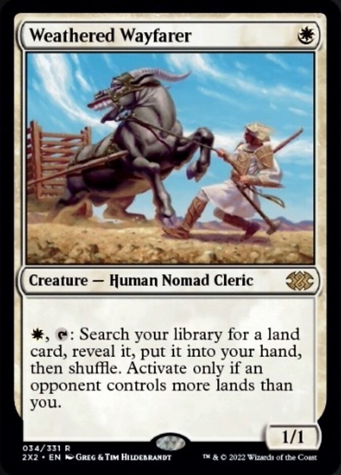 Weathered Wayfarer [Double Masters 2022] | Good Games Adelaide SA