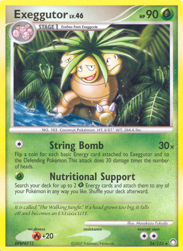Exeggutor (24/123) [Diamond & Pearl: Mysterious Treasures] | Good Games Adelaide SA