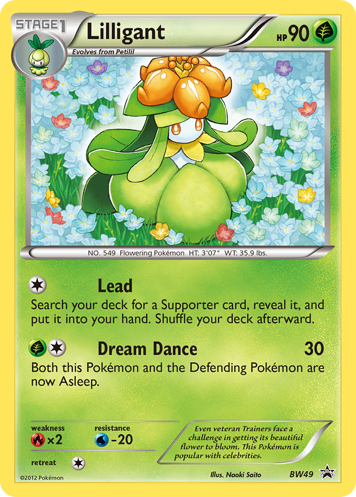 Lilligant (BW49) [Black & White: Black Star Promos] | Good Games Adelaide SA