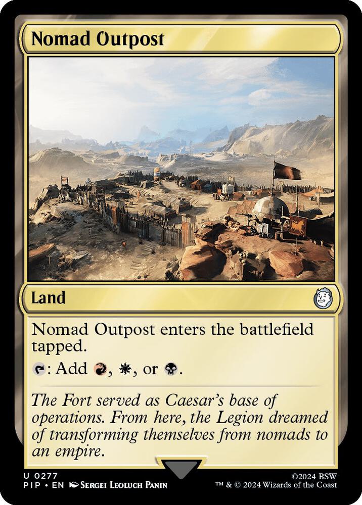Nomad Outpost 277 (Universes Beyond: Fallout)  - Foil | Good Games Adelaide SA