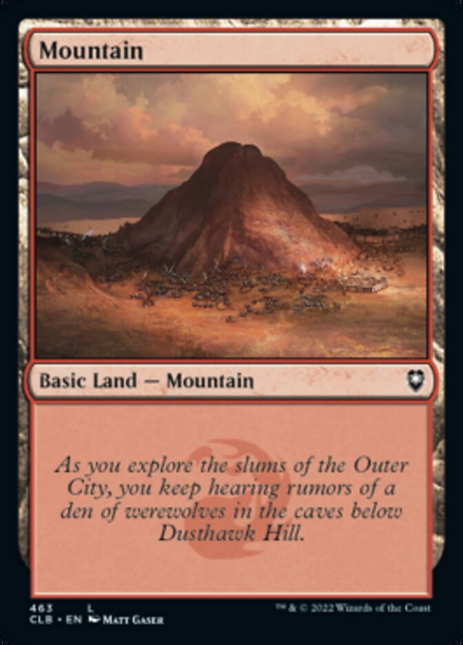Mountain (463) [Commander Legends: Battle for Baldur's Gate] | Good Games Adelaide SA