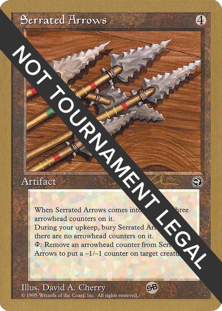 Serrated Arrows 1997 Paul McCabe HML SB  (World Championship Decks)  | Good Games Adelaide SA