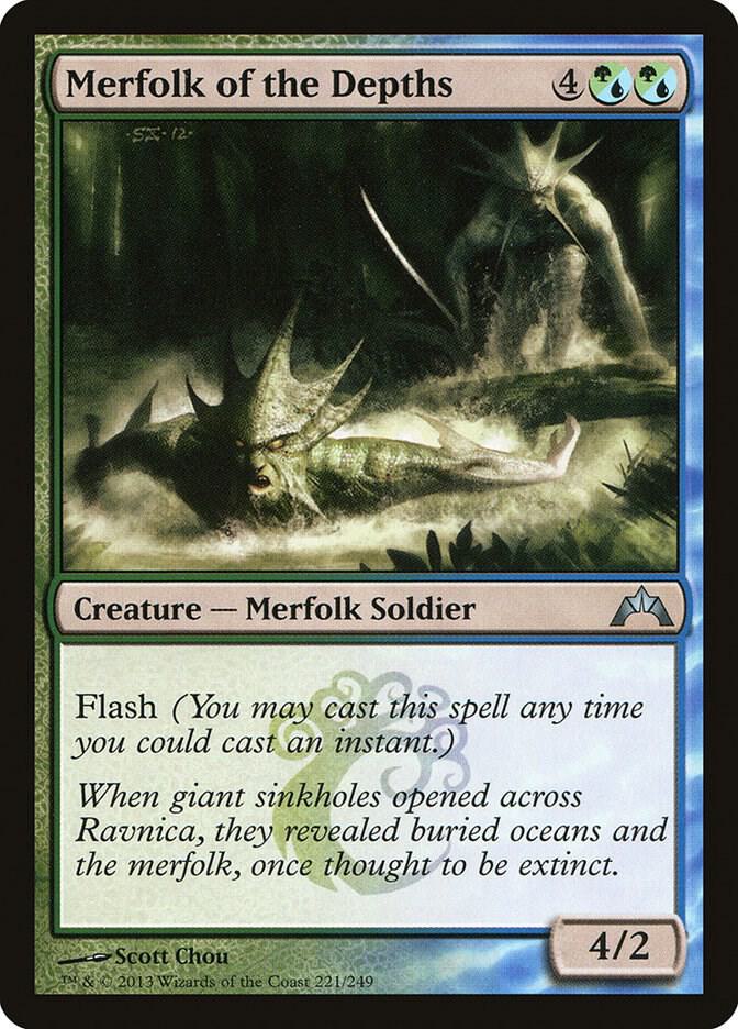 Merfolk of the Depths 221 (Gatecrash)  - Foil | Good Games Adelaide SA