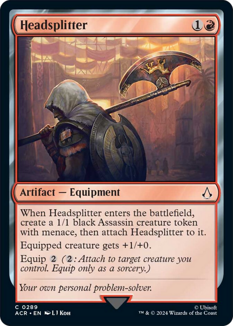 Headsplitter [Assassin's Creed] | Good Games Adelaide SA