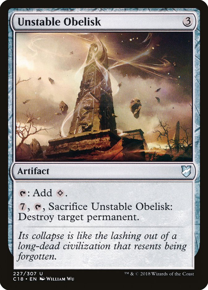 Unstable Obelisk [Commander 2018] | Good Games Adelaide SA