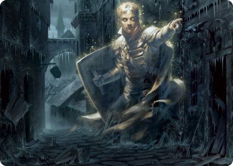 Dennick, Pious Apparition Art Card [Innistrad: Midnight Hunt Art Series] | Good Games Adelaide SA
