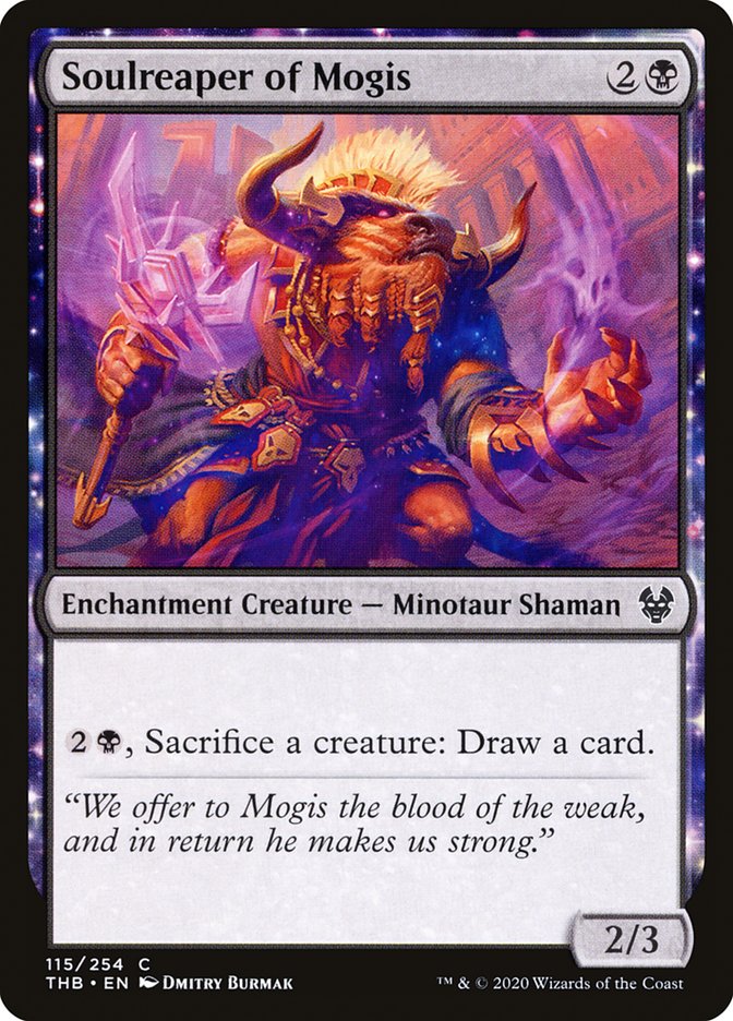 Soulreaper of Mogis 115 (Theros Beyond Death)  - Foil | Good Games Adelaide SA