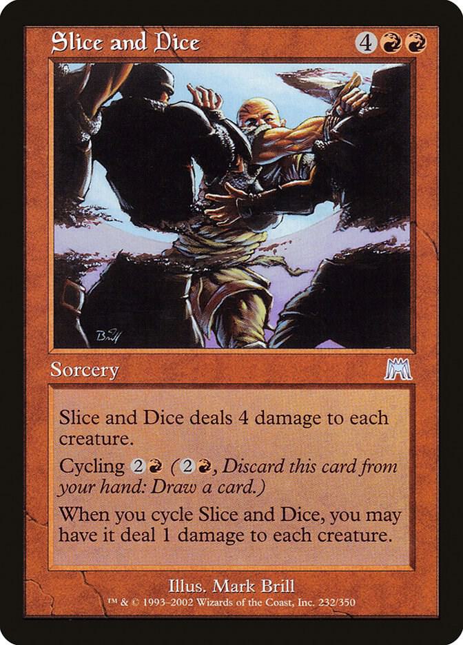 Slice and Dice 232 (Onslaught)  - Foil | Good Games Adelaide SA