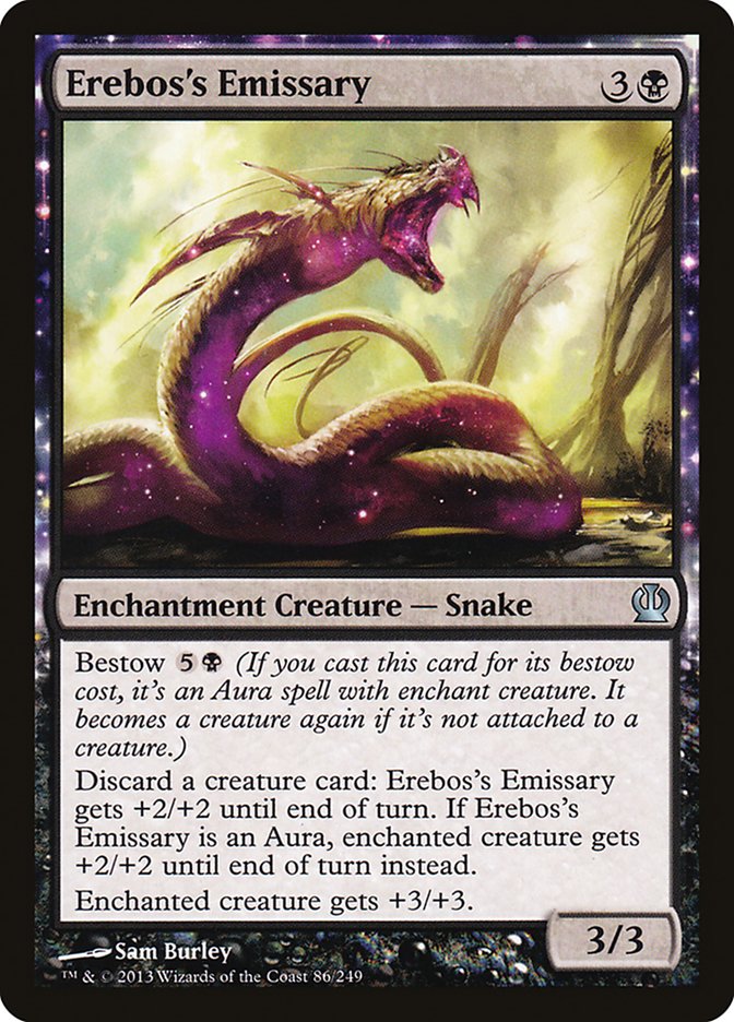 Erebos's Emissary 86 (Theros)  - Foil | Good Games Adelaide SA