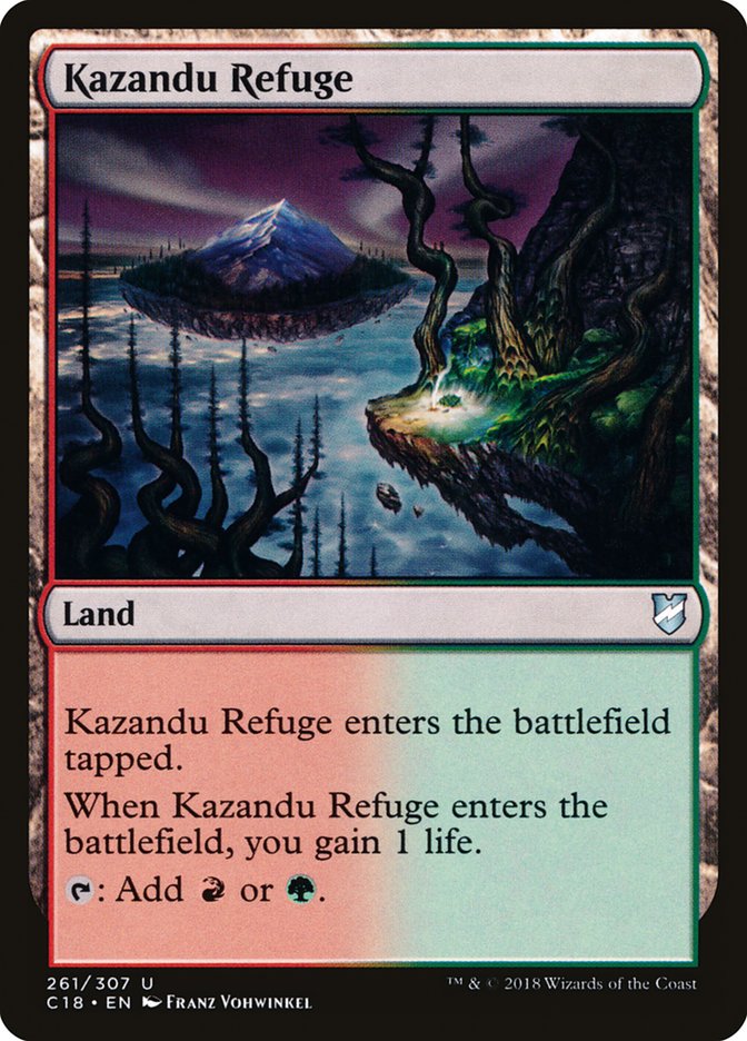 Kazandu Refuge [Commander 2018] | Good Games Adelaide SA