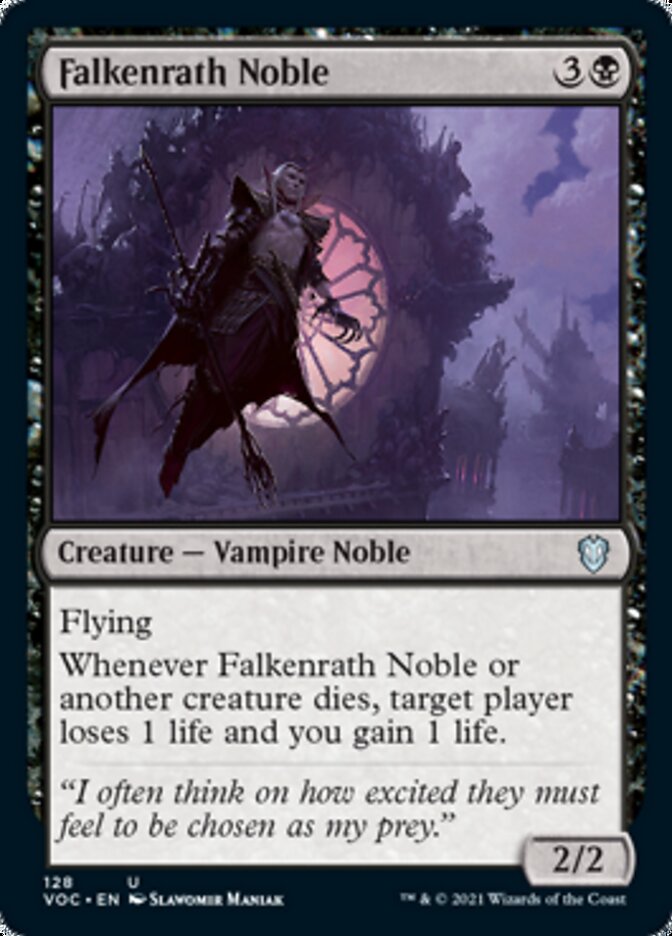 Falkenrath Noble [Innistrad: Crimson Vow Commander] | Good Games Adelaide SA
