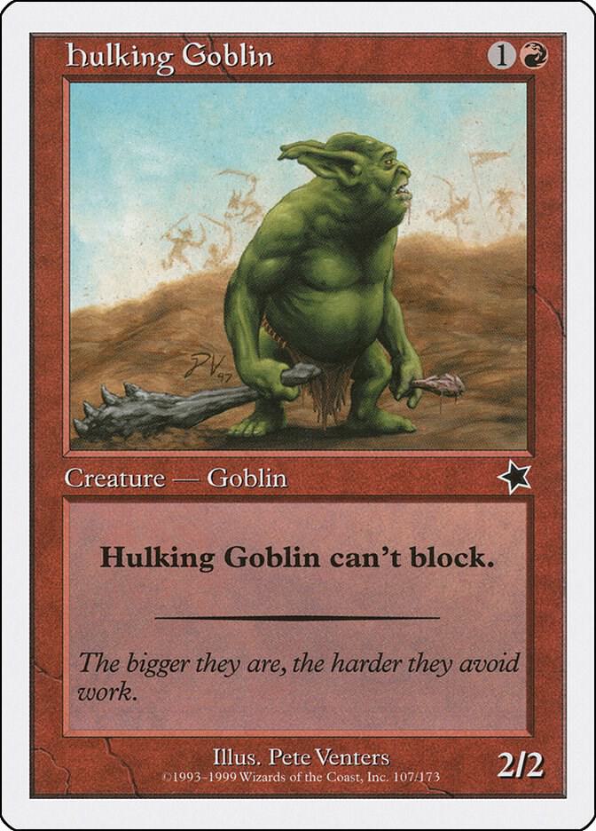 Hulking Goblin 107 (Starter 1999)  | Good Games Adelaide SA