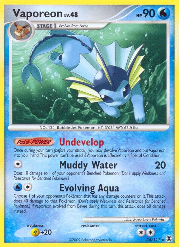 Vaporeon 34/111 (Rising Rivals)  | Good Games Adelaide SA