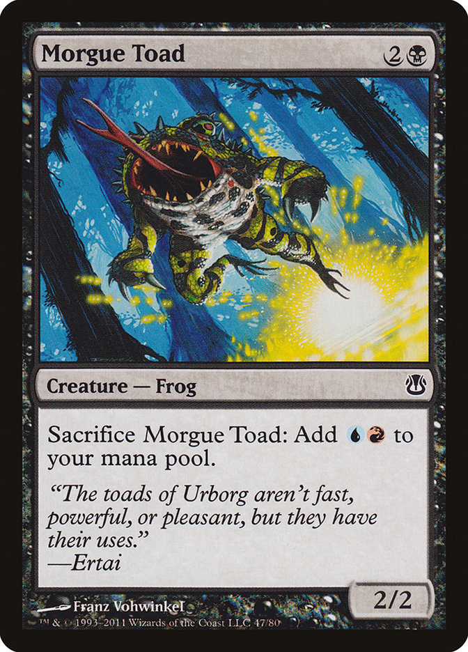 Morgue Toad 47 (Duel Decks: Ajani vs. Nicol Bolas)  | Good Games Adelaide SA