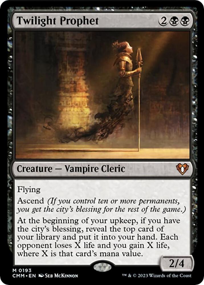 Twilight Prophet 193 (Commander Masters)  - Foil | Good Games Adelaide SA
