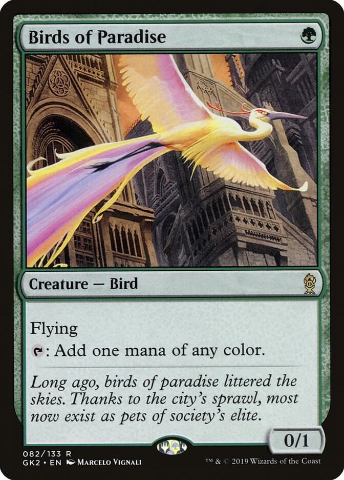 Birds of Paradise 82 (Ravnica Allegiance: Guild Kits)  | Good Games Adelaide SA