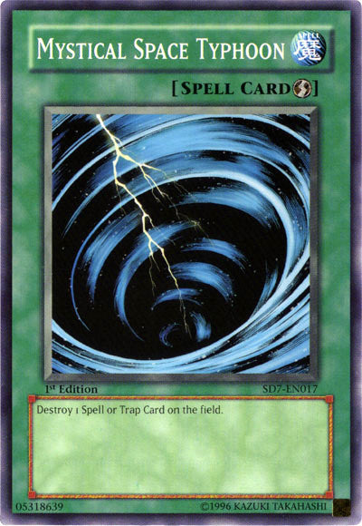 Mystical Space Typhoon [SD7-EN017] Common | Good Games Adelaide SA
